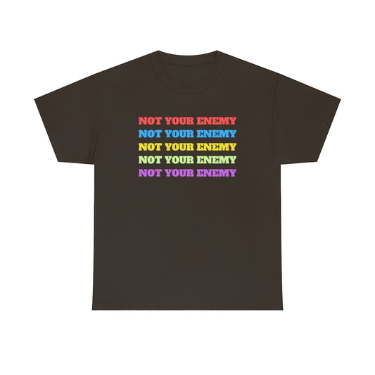 Not Your Enemy Tee-Pride