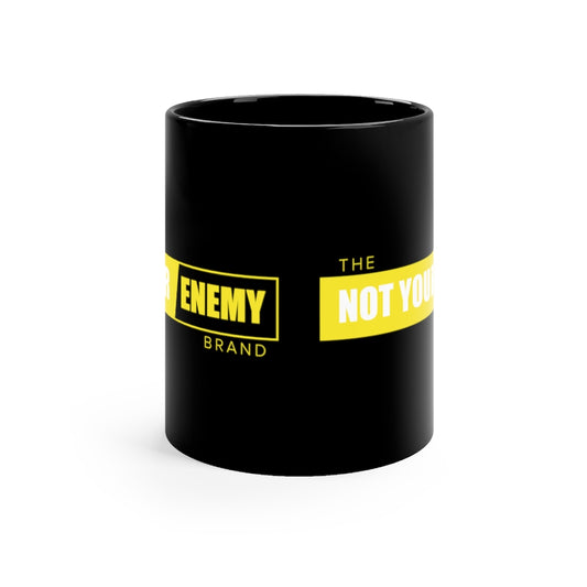 The Not Your Enemy Brand Collector's Mug-Black