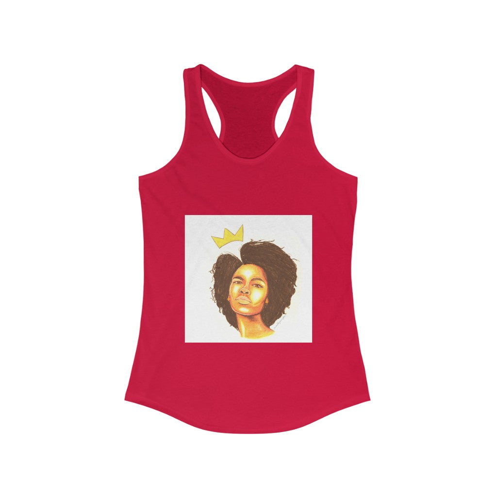 I am Human Racerback Tank