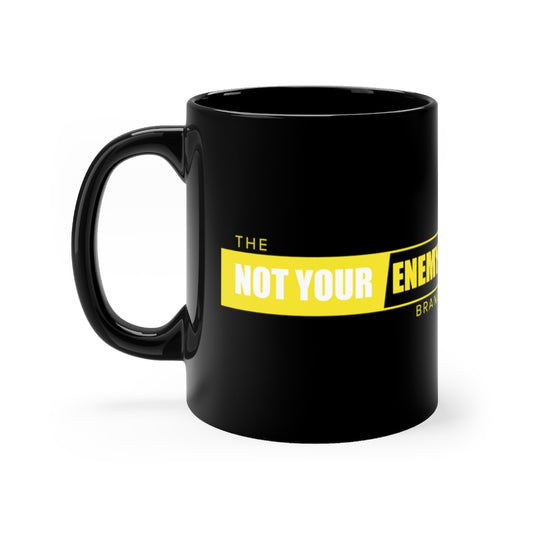 The Not Your Enemy Brand Collector's Mug-Black