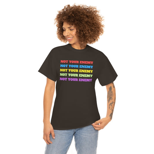 Not Your Enemy Tee-Pride