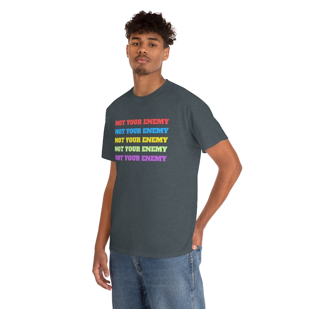 Not Your Enemy Tee-Pride